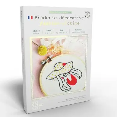 Meilleure Vente Kit savoir-faire Broderie décorative Femme Tendance - French'Kits