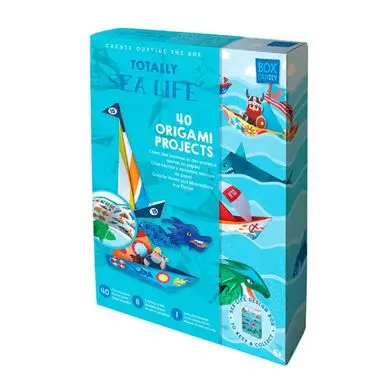 Seulement Aujourd'hui Coffret d'Origami La vie marine - Box CANDIY