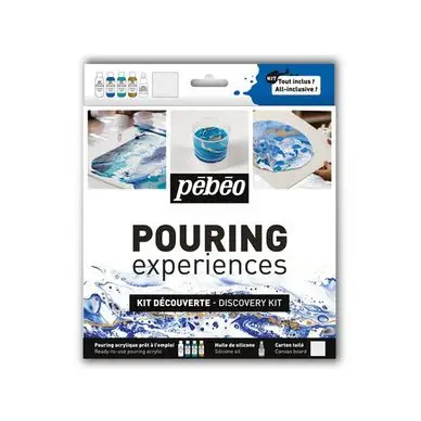 Kit découverte Pouring Expériences - Pébéo Haute Qualité