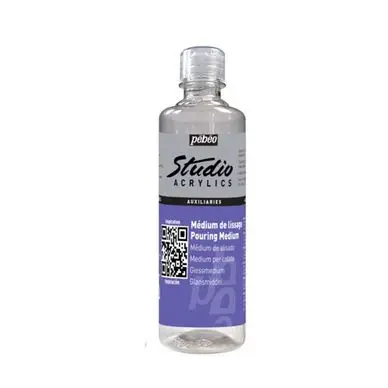 Jusqu'à Épuisement Des Stocks Médium de lissage Pouring Studio Acrylics 500 ml - Pébéo