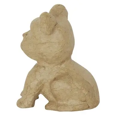 Petit Prix Bulldog assis 9 x 7,5 x 6 cm - Décopatch