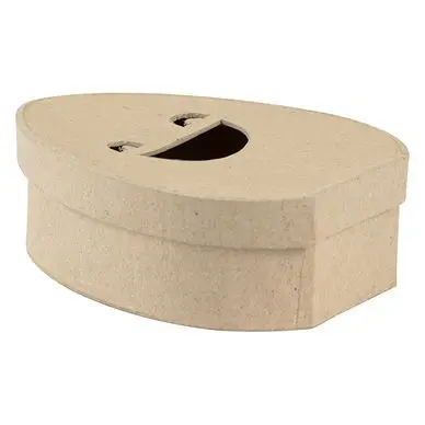 Affaire À Saisir Boîte œuf sourire 4 x 10 x 12 cm - Décopatch