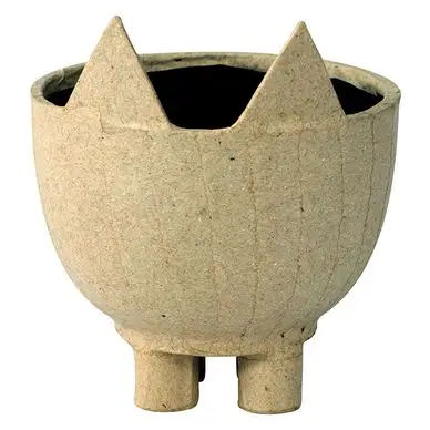 Soldes Cache-pot renard 9 x 9 x 10,5 cm - Décopatch