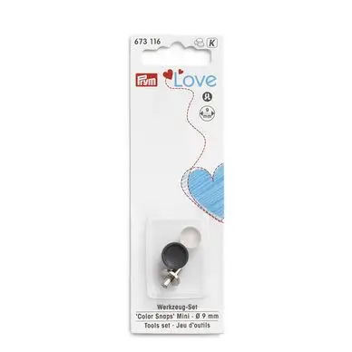 Outils Bouton-pression Color Snaps Mini 9mm - Prym Authentique