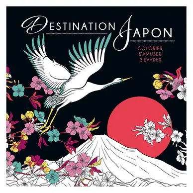 Promotion Saisonnière Illustrations à colorier Destination Japon - Dessain et Tolra