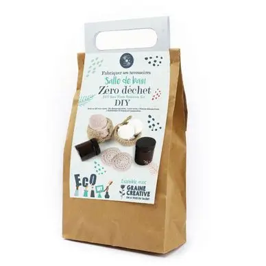 Kit DIY zéro déchet dans la salle de bain - Graine Créative Réduction