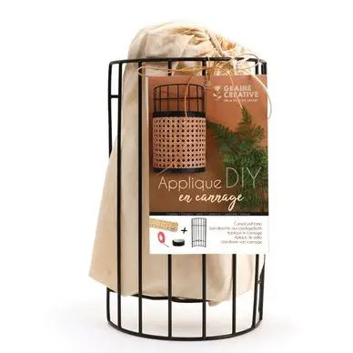 Paiement Sécurisé Kit DIY applique en cannage - Graine Créative
