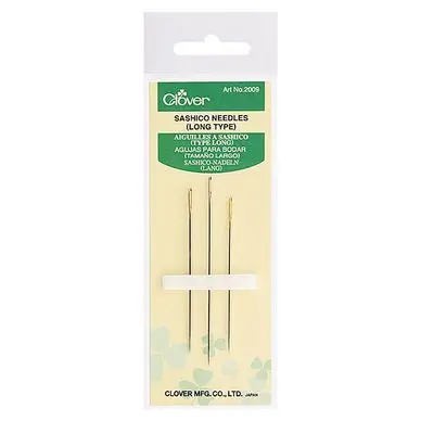 Acheter Direct Aiguille à Sashiko Long 3 pcs - Clover