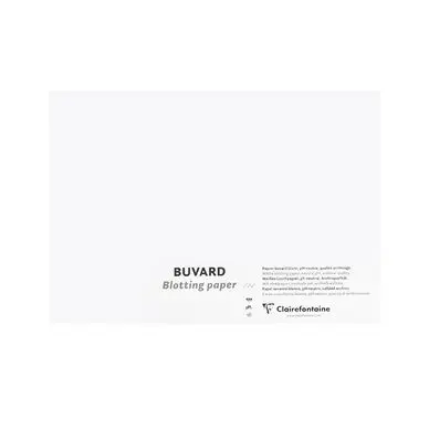 Papier buvard blanc 250 g/m² 50 x 65 cm - Clairefontaine Authentique