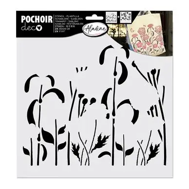 Pochoir Superposable 30 x 30 cm Nature - Aladine Vente Flash
