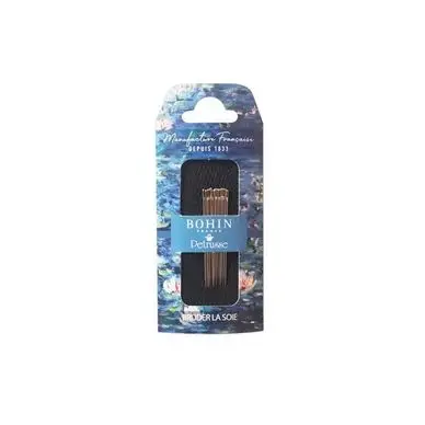 Aiguilles à broder la soie 15 pcs pochette édition Petrusse - Bohin Pas Cher