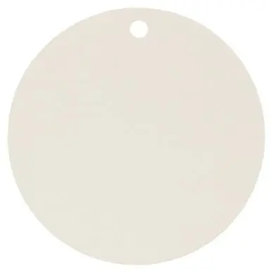 Nouveauté Étiquette Ronde Kraft ø 4.5 cm 50 pcs Blanc - Artemio