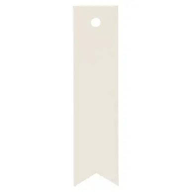 Étiquette Kraft 6 x 1.5 cm 50 pcs Blanc - Artemio Offre Du Jour