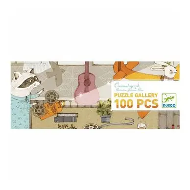 Puzzles Gallery Cinematograph 100 pcs - Djeco Satisfait Ou Remboursé