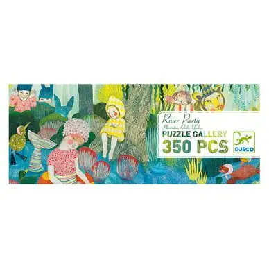 Puzzles Gallery River Party 350 pcs - Djeco Réduction