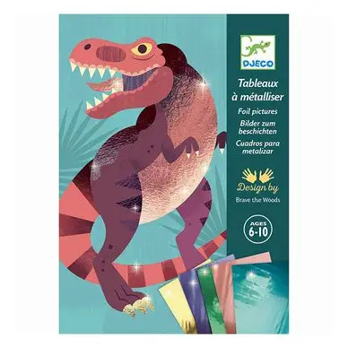 Prix Réduit Tableaux de métal Jurassic - Djeco