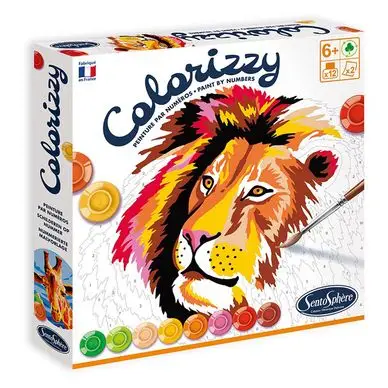 Peinture par numéro Colorizzy Savane - Sentosphère Authentique