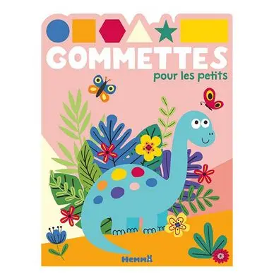Livre Gommettes pour les petits Dinosaures - Hemma Acheter En Ligne