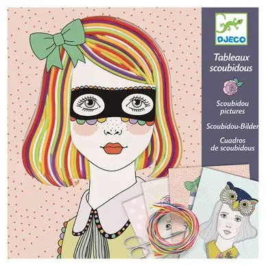 Tableau de Scoubidous Pepsy tifs - Djeco Usine Directe