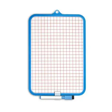 Ardoise blanche 1 face quadrillée séyès 18,5 x 26 cm - Wonday Usine Directe