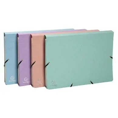 Nouvelle Collection Pochette trieur carte multicolore 12 compartiments Aquarel 34 x 24,5 cm - Exacompta