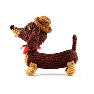 Commander Maintenant Amigurumi kit animal Teckel - Graine Créative