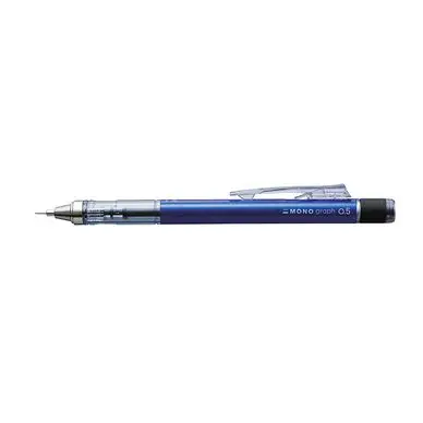 Porte-mine MONO Graph 0.5 mm Mécanisme à secouer Shake Bleu - Tombow Achat Immédiat