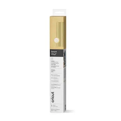 Meilleure Vente Vinyle permanent Smart Vinyl 33 x 91 cm Or pailleté - Cricut