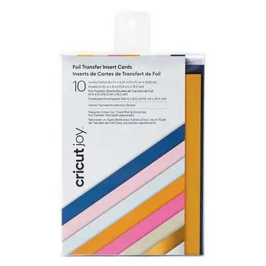 Offre Du Jour Kit carterie Joy Foil Or et Argent 10 pcs - Cricut