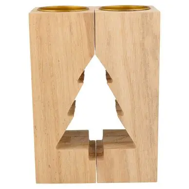 Pas Cher Bougeoir Set sapin 2 pcs - Artemio