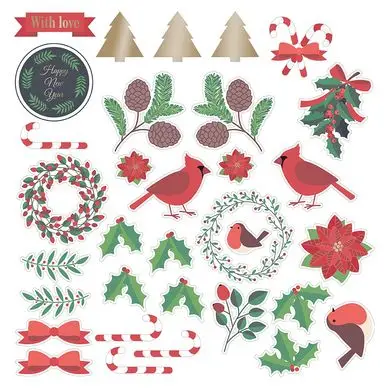Commander Vite Découpe en papier Merry Christmas - Artemio
