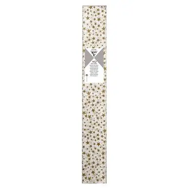 Soldes Papier de soie Étoiles argent 50 x 75 cm 4 pcs - Clairefontaine