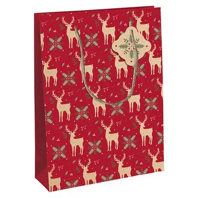 Sac Lovely home Rouge 26,5 x 14 x 33 cm - Clairefontaine Bon Plan