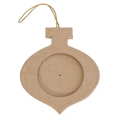 Cadre boule étirée de Noël à suspendre 9 cm - Décopatch Dernier Modèle