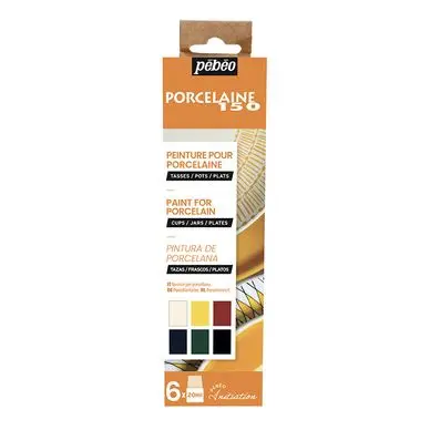 Peinture Porcelaine 150 set Initiation n°1 6 x 20 ml - Pébéo Meilleure Vente
