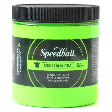 Encre Sérigraphie 236 ml Vert Citron Fluo - Speedball Marque