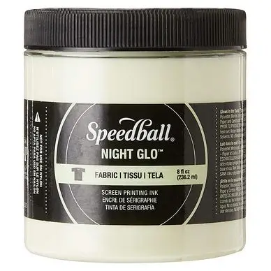 Encre Sérigraphie 236 ml Blanc Phosphorescent - Speedball Expédition Rapide