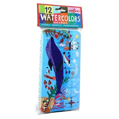 Acheter Direct Peinture aquarelle 12 couleurs - Eeboo