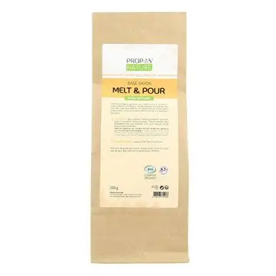 Savon Melt&Pour Bio 200 g - Propos'Nature Remise