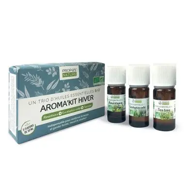 Commander Vite Aroma’Kit Hiver 3 Huiles essentielles Bio - Propos'Nature