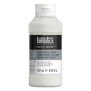 Meilleure Vente Médium acrylique Argent métallique 237 ml - Liquitex