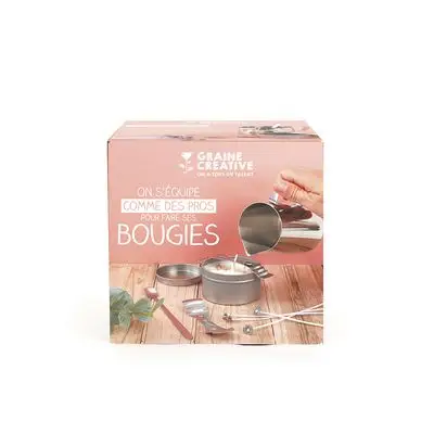 Prix Choc Kit Outils pour Bougies DIY - Graine Créative
