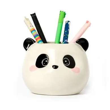 Pot à Crayons en Céramique 11.2 x 9.2 cm Panda - Legami Réduction
