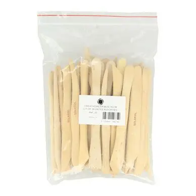 Ébauchoirs en buis 15 cm 38 pcs - Solargil Certifié