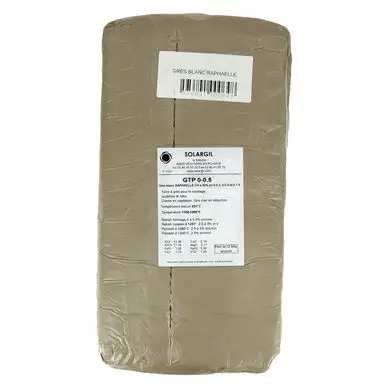 Grès blanc Raphaëlle 0-0.5mm 12,5kg - Solargil Dernière Chance