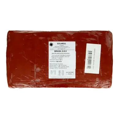 Grès Brasil Rouge Grenat chamotté 0-1mm 12,5kg - Solargil Produit De Marque