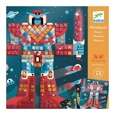 Must-Have Coffret collage mosaïque Space battle - Djeco