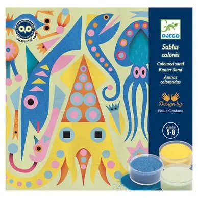 Sable coloré Sea lights - Djeco Acheter Direct