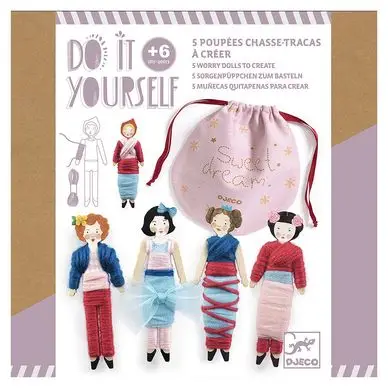 DIY À créer Poupées chasse-tracas Sweet Night - Djeco Pas Cher