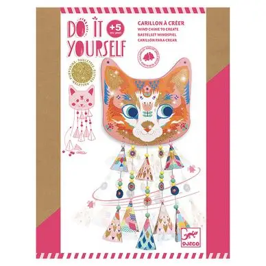 DIY À créer Carillon Kitty - Djeco Satisfait Ou Remboursé
